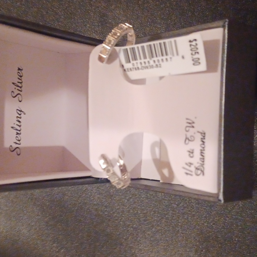 Diamond earrings